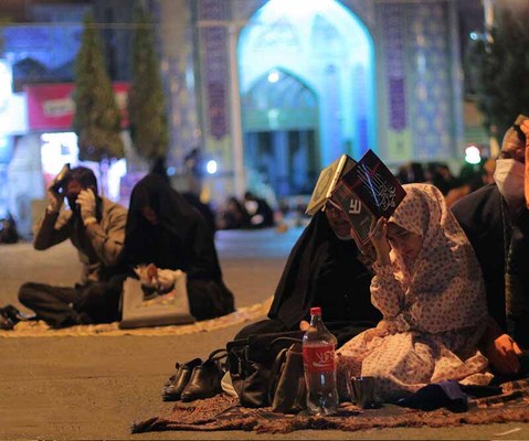 مراسم رستاخیز شب گاردل در بیست و سوم ماه مبارک رمضان در بلجند
