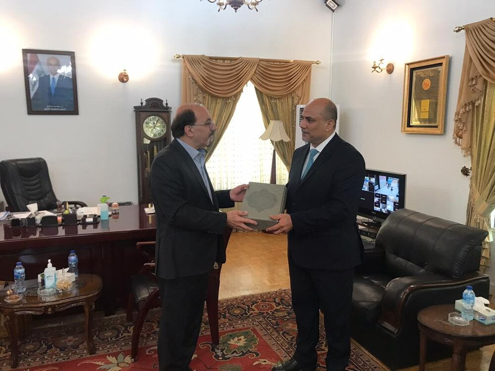 دیدار با سفیر عراق در تهران
