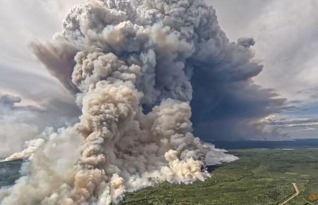 دودِ آتش‌سوزی‌های جنگلیِ کانادا به نروژ هم رسید