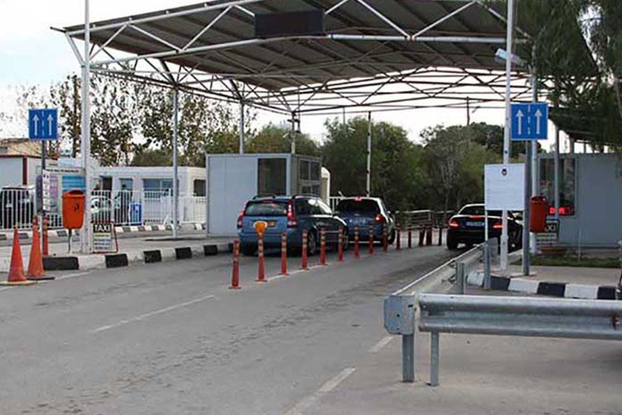 North and South Cyprus border