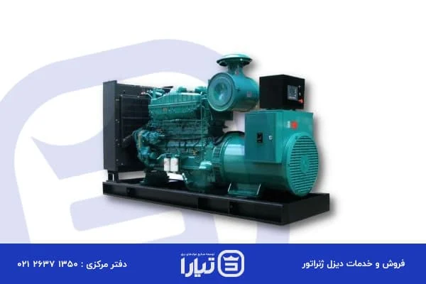 How does a diesel generator produce electricity