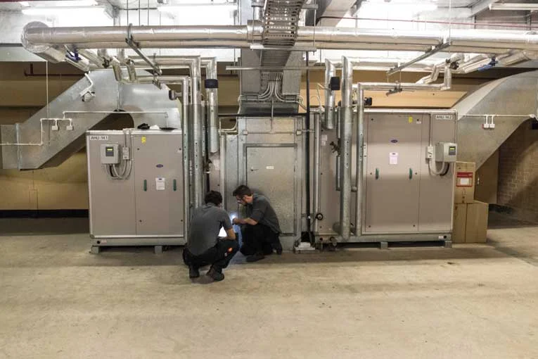 Air conditioner installation