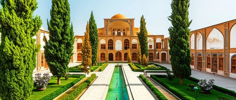 جاذبه های دیدنی مهریز باغ پهلوان پور
